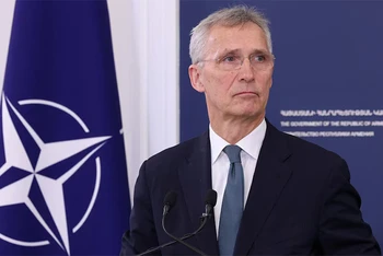 Tổng Thư ký NATO Jens Stoltenberg. (Ảnh: Reuters)
