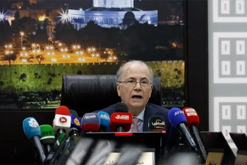 Thủ tướng Chính quyền Palestine (PA) Mohammad Mustafa. (Ảnh: Reuters)