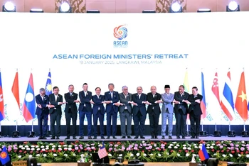 Hội nghị hẹp Bộ trưởng Ngoại giao ASEAN chính thức khởi động Năm ASEAN 2025. Ảnh: Bộ Ngoại giao Việt Nam