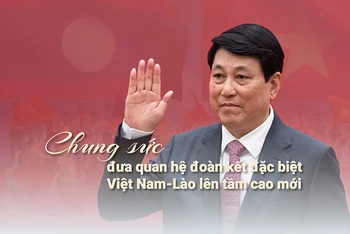 Chung sức đưa quan hệ đoàn kết đặc biệt Việt Nam-Lào lên tầm cao mới