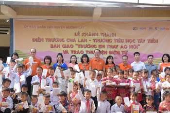Lễ khánh thành điểm trường Chà Lan