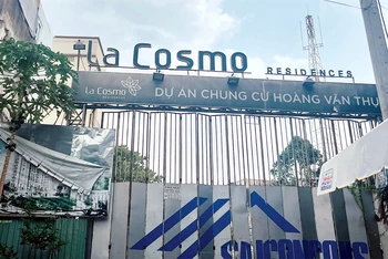 Một dự án nhà ở xã hội tại quận Tân Bình chậm triển khai do vướng thủ tục.