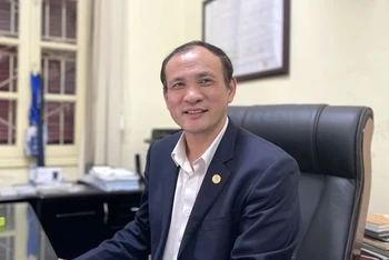GS, TS Nguyễn Trung Việt, Hiệu trưởng Trường đại học Thủy lợi. (Ảnh: TLU)