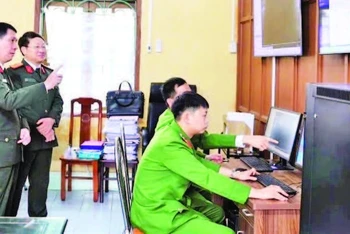 Đến nay, 100% số xã, thị trấn của huyện Vụ Bản, tỉnh Nam Định đã triển khai mô hình camera an ninh.