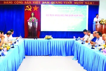 Quang cảnh hội nghị.