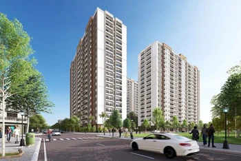 Phối cảnh dự án Ecohome Sông Thương.