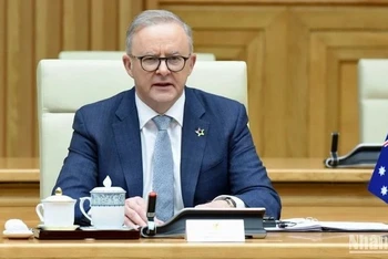 Thủ tướng Australia Anthony Albanese. (Ảnh: TRẦN HẢI)