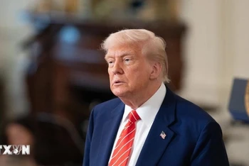 Tổng thống Mỹ Donald Trump. (Ảnh: THX/TTXVN)