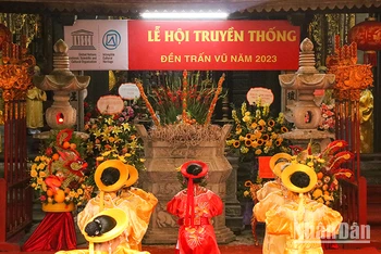 Lễ hội truyền thống Đền Trấn Vũ 2023.