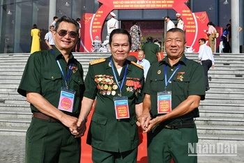Đại biểu dự Hội nghị biểu dương người có công tiêu biểu toàn quốc năm 2023 tại thành phố Huế, tháng 7/2023. (Ảnh: Đăng Khoa)