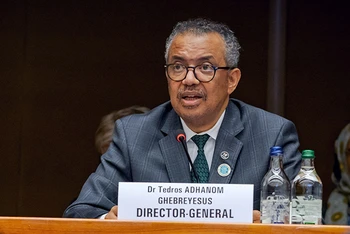 Tổng Giám đốc WHO Tedros Adhanmon Ghebreyesus. (Ảnh: who.int)