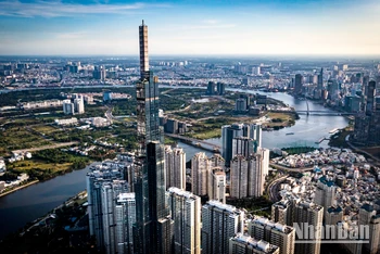 Thành phố Hồ Chí Minh hiện đại và năng động. (Ảnh THÀNH ĐẠT)