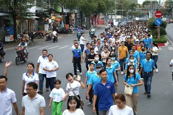 Chương trình thu hút nhiều người tham gia.