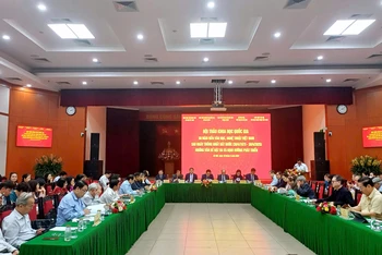Toàn cảnh hội thảo khoa học quốc gia "50 năm nền văn học, nghệ thuật Việt Nam sau ngày thống nhất đất nước (30/4/1975-30/4/2025) - Những vấn đề đặt ra và định hướng phát triển".