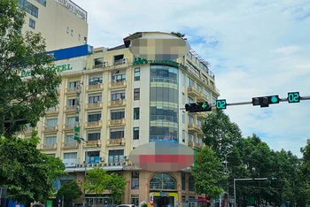 Một góc vị trí triển khai dự án Hạc Thành phát sinh những vi phạm, sai phạm.