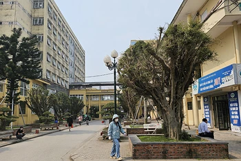 Một góc Bệnh viện đa khoa tỉnh Thanh Hóa.