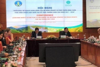 Quang cảnh hội nghị. (Ảnh: Cổng thông tin Bộ Nông nghiệp và PHát triển nông thôn)