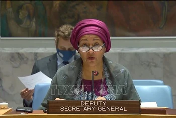 Phó Tổng Thư ký Liên hợp quốc Amina Mohammed. (Ảnh: TTXVN)
