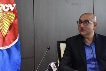 Phó Tổng Thư ký ASEAN phụ trách Cộng đồng Kinh tế Satvinder Singh. (Nguồn: VOV)