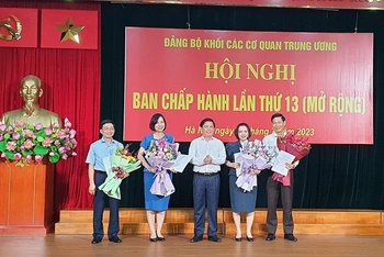 Các đồng chí được chỉ định tham gia Ban Chấp hành, Ban Thường vụ Đảng uỷ Khối các cơ quan Trung ương.