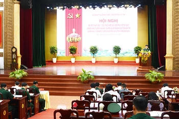 Quang cảnh hội nghị. (Ảnh: Báo Quân đội nhân dân)