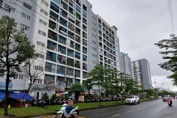 Một khu nhà ở xã hội tại quận Liên Chiểu, thành phố Đà Nẵng.