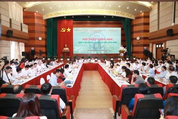 Hội thảo khoa học “Góp ý Dự thảo Luật Thủ đô (sửa đổi)”.