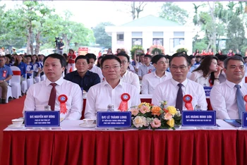 Phó Thủ tướng Chính phủ Lê Thành Long dự Lễ khởi công Dự án đầu tư xây dựng Đại học Thái Nguyên bước III, giai đoạn 2021-2025.