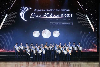 Lễ vinh danh và trao Giải thưởng Sao Khuê 2025.