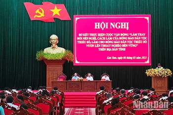 Quang cảnh hội nghị.
