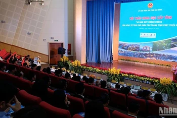 Quang cảnh hội thảo.