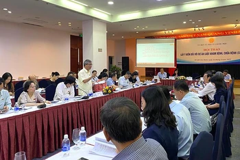 Quang cảnh hội thảo.