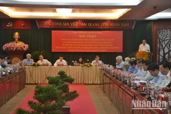 Quang cảnh buổi Hội thảo.
