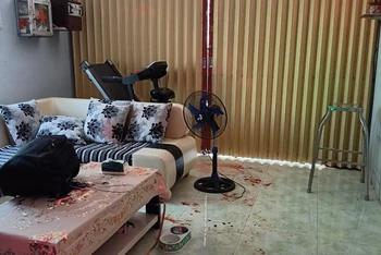 Hiện trường vụ việc. 