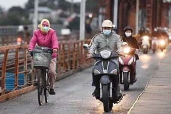 Khu vực Hà Nội sáng sớm và đêm trời lạnh. (Ảnh: minh họa)