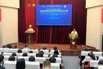 Quang cảnh buổi hội thảo