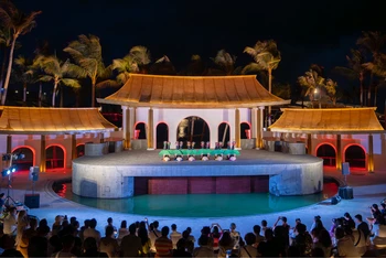Tạo hình đẹp mắt của các nhân vật trong show “Rối Việt” hứa hẹn sẽ hấp dẫn nhiều khách du lịch.