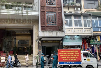Hiện trường vụ cháy.