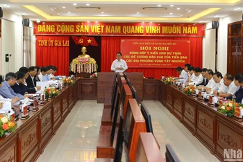 Quang cảnh hội nghị.