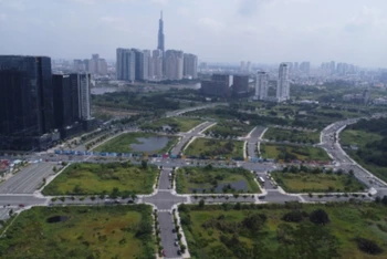 Không gian phát triển đô thị tại thành phố Thủ Đức.