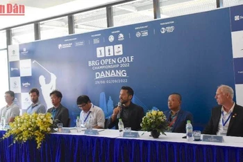 Họp báo kỹ thuật trước BRG Open Golf Championship Danang 2022.