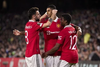Manchester United thẳng tiến vào tứ kết Europa League. (Nguồn: Getty Images)