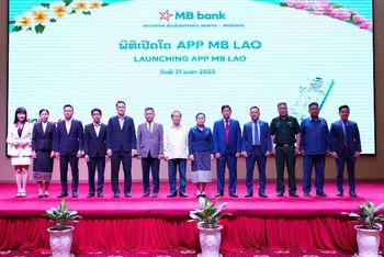 Lễ ra mắt App MB Lào diễn ra tại Thủ đô Viêng Chăn, Lào.