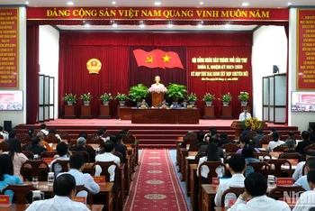 Hội đồng nhân dân thành phố Cần Thơ khóa X, nhiệm kỳ 2021-2026 khai mạc Kỳ họp thứ 20 (kỳ họp chuyên đề).