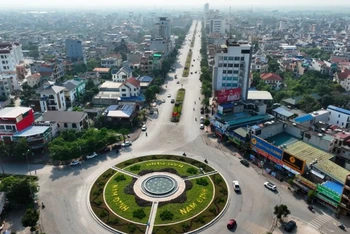 Một góc thành phố Nam Định. (Ảnh: VIẾT DƯ)