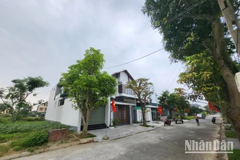 Nhiều lô đất cấp sai đối tượng ở Lộc Hà đã được chuyển nhượng, xây nhà ở kiên cố.