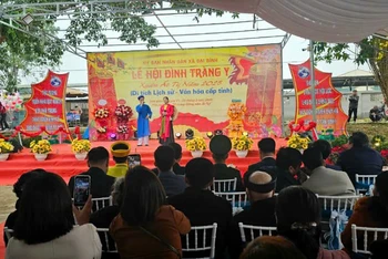 Quang cảnh Khai Hội Đình Tràng Y năm 2025.