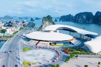 Một góc thành phố Hạ Long, tỉnh Quảng Ninh.