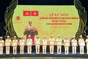 Quang cảnh lễ kỷ niệm.