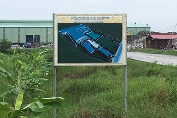 Công ty cổ phần Xử lý rác thải tỉnh Bến Tre bị xử phạt 510 triệu đồng.